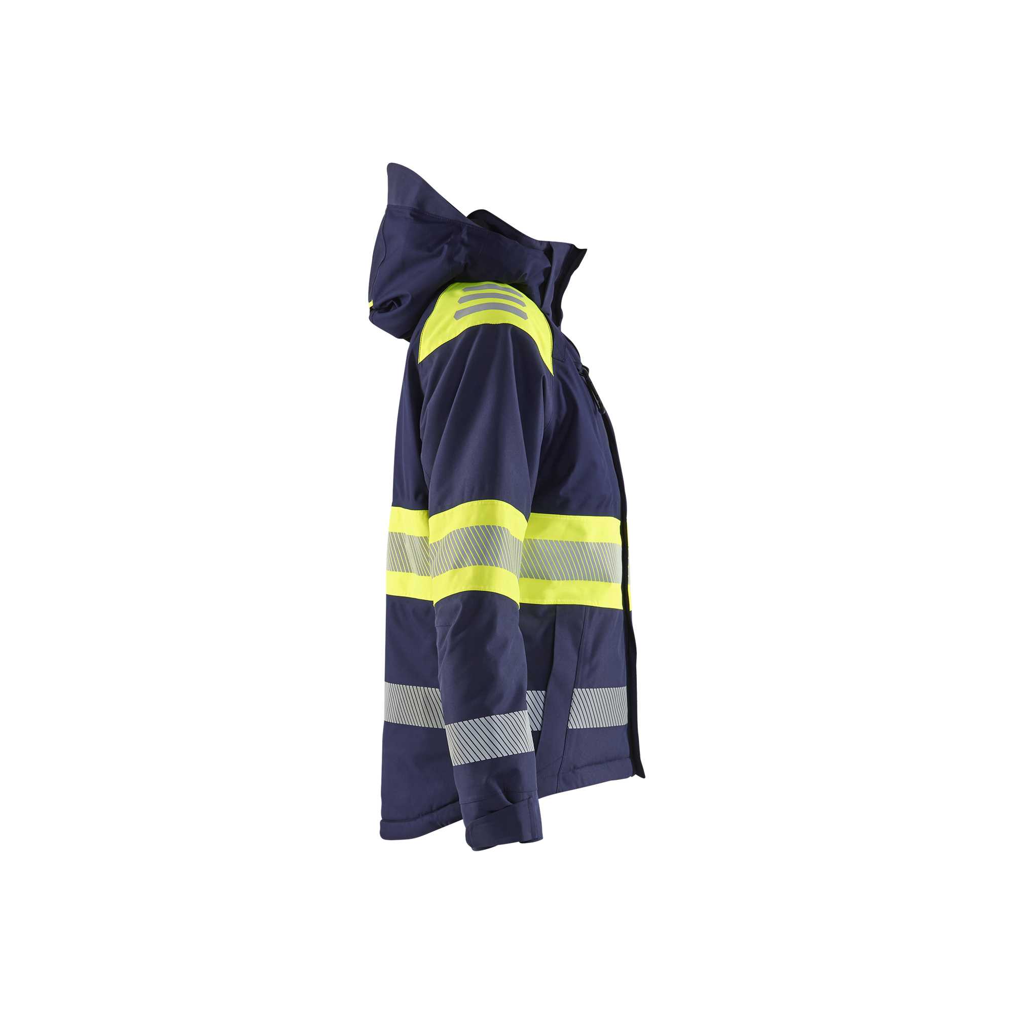 BLAKLADER 44701977 Women’s Hi Vis Winter Jacket Hi Vis Reflective Work Jacket WOMEN - Waterproof
